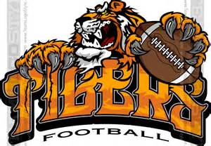 Tiger Football Logo - Vector Clipart Tigers