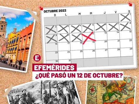 ¿Qué se celebra el 12 de octubre? Éstas son las efemérides del día