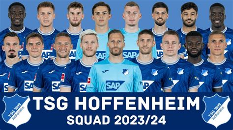 TSG 1899 HOFFENHEIM Squad Season 2023/24 | TSG Hoffenheim | FootWorld ...