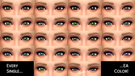 Mod The Sims - Maxis L&F - MaxisMatch Eyes and Teeth