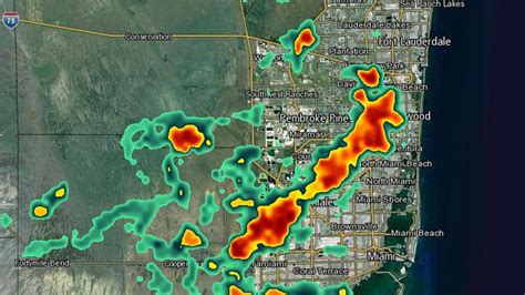 Track South Florida Storms With Nbc 6's Interactive Weather Radar ...