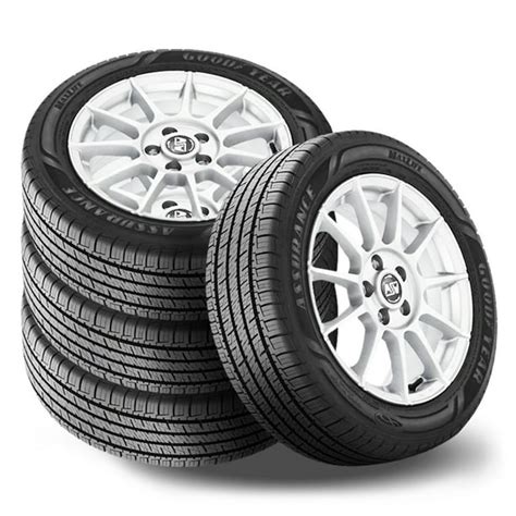 Set of 4 Goodyear Assurance Maxlife 235/55R19 101V Tires All Season 85K ...