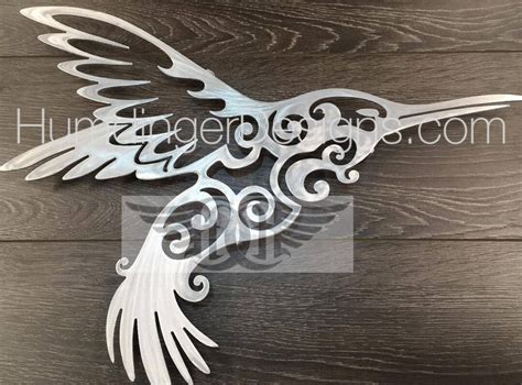 Hummingbird Metal Wall Art Metal Wall Decor - Etsy