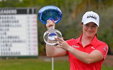 Leona Maguire backs up Solheim Cup heroics with first win on LPGA Tour