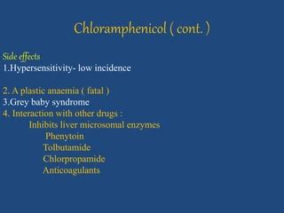 Chloramphenicol | PPT