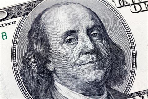 Benjamin Franklin 100 dollar bill 1111828 Stock Photo at Vecteezy