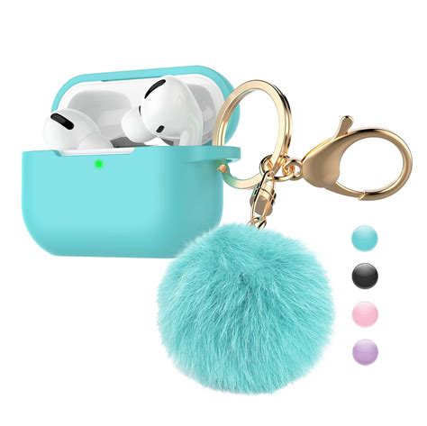 Airpods Pro Case Silicone, Airpods 3rd Gen Case Fur Ball, Njjex Cute ...