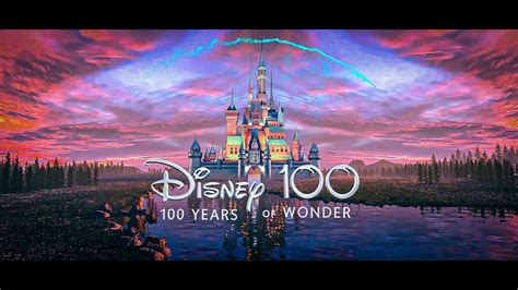 Walt Disney Pictures logo (100th Anniversary) 2022 - YouTube