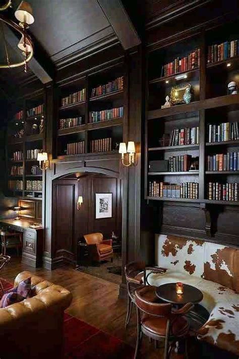 90 Home Library Ideas For Men - Private Reading Room Designs