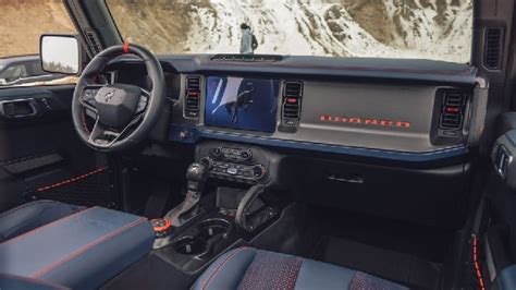 2023 Ford Bronco Raptor interior - Ford Tips