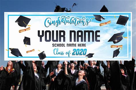 Grad Banner 2021 Personalize Graduation Banner College | Etsy in 2021 ...