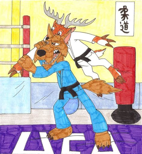 Hoodwinked Wolf - Expert in Judo by Onse227 on DeviantArt