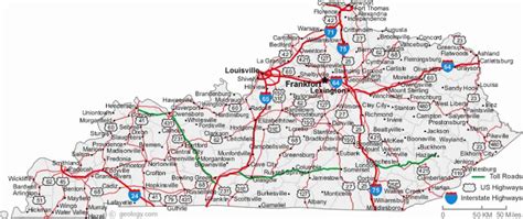 map of ky cities 111 Map Of Ky Cities | Kentucky | Pinterest | Kentucky ...