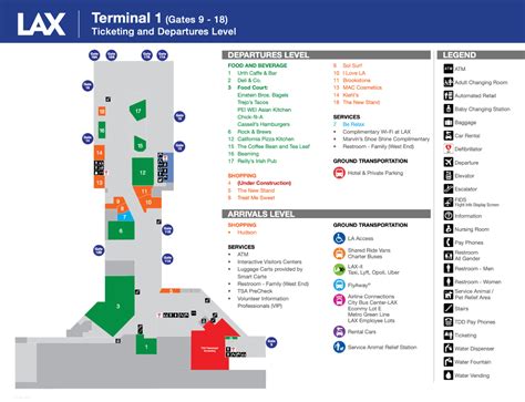 Airport Terminal Map Lax Terminal Map | Hot Sex Picture