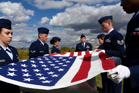 DVIDS - Images - A Final Salute: Base Honor Guard Teams provide proper ...