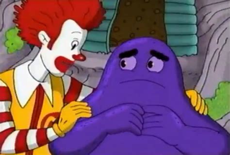 Ronald Mcdonald And Grimace