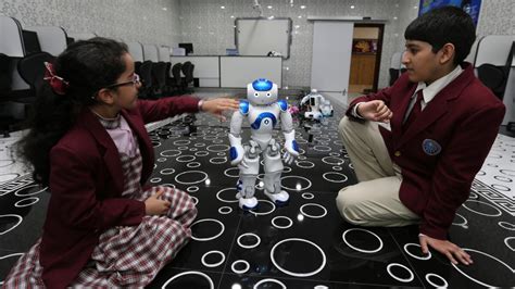 A school where humans, robots teach in harmony - News | Khaleej Times