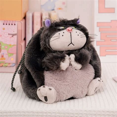 Disney-Lucifer-Cat-Portable-Drawstring-Pocket-Plush-Toy-Doll-Tokyo ...