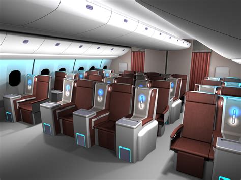 Simple Architecture Design: Aircraft Cabin Interior Design