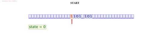 automata - Turing machine for addition and comparison of binary numbers ...