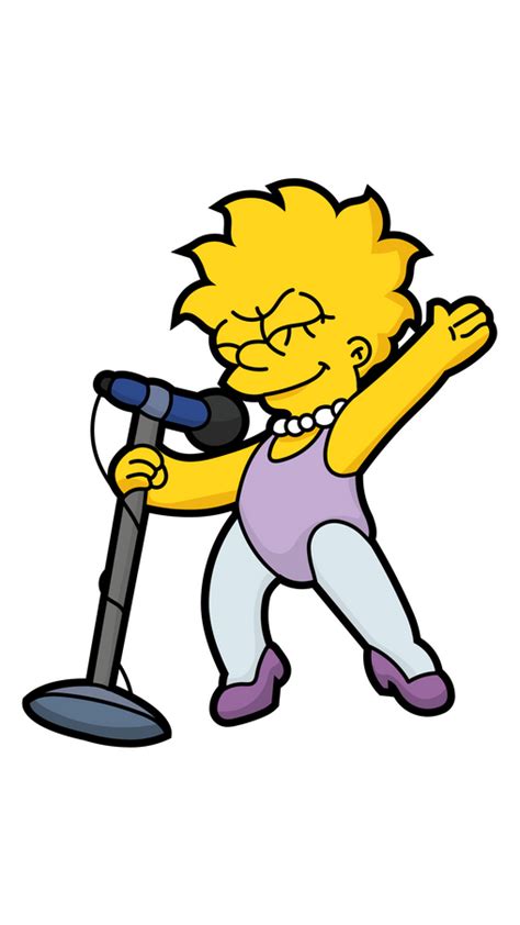 The Simpsons Lisa Singing Sticker | The simpsons, Simpson, Simpsons tattoo