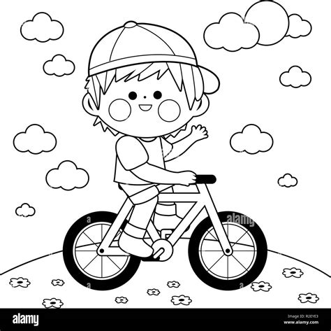 Dibujo De Emoji De Persona En Bicicleta Para Colorear Dibujos Para ...