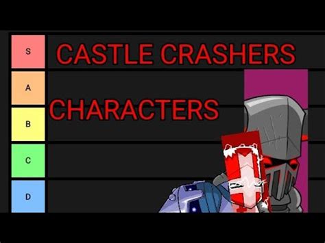 Castle crashers character tier list - architectssalo