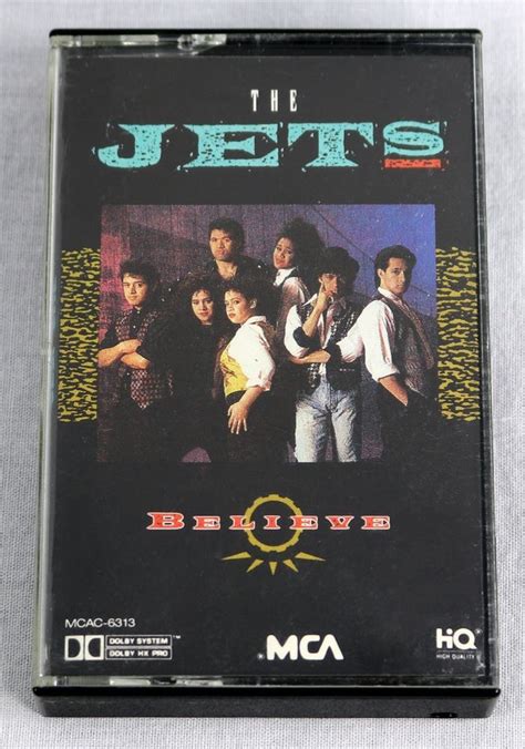 The Jets 1989 Believe Promo Album Cassette Tape Synth-Pop Music Disco ...