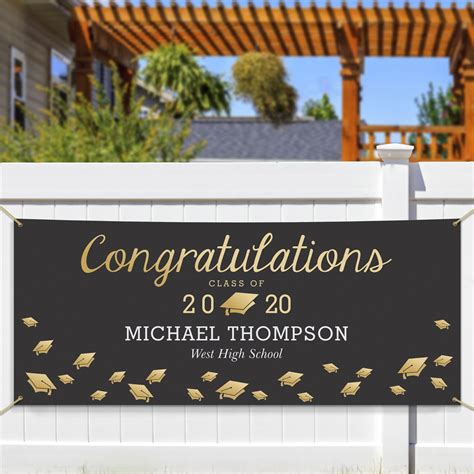 Personalized Graduation Photo Banner | GiftsForYouNow