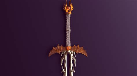 ArtStation - Dragon's Fire Sword