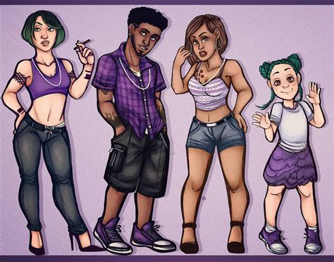 Saints Row Characters ~ Crew (1) by CookieTashArt on DeviantArt