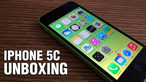 iphone 5c Unboxing / Review - green color - YouTube