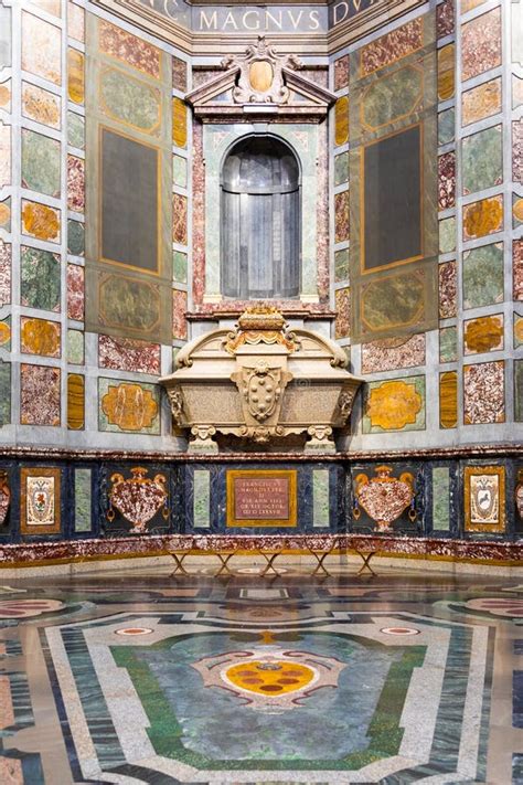 Medici Chapels Interior - Cappelle Medicee. Michelangelo Renaissance ...