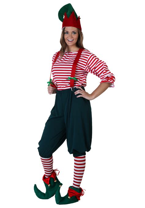 Womens Elf Costume - Christmas Adult Costumes