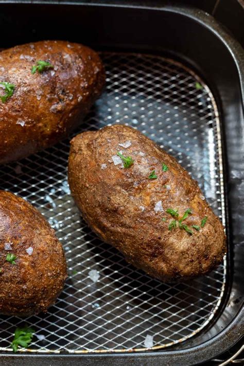 Air Fryer Baked Potato Recipe Air Fryer Baked Potato Potatoes - Aria Art