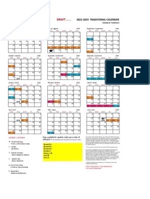 Wake County Traditional Calendar 2023-2024 - June Calendar 2023