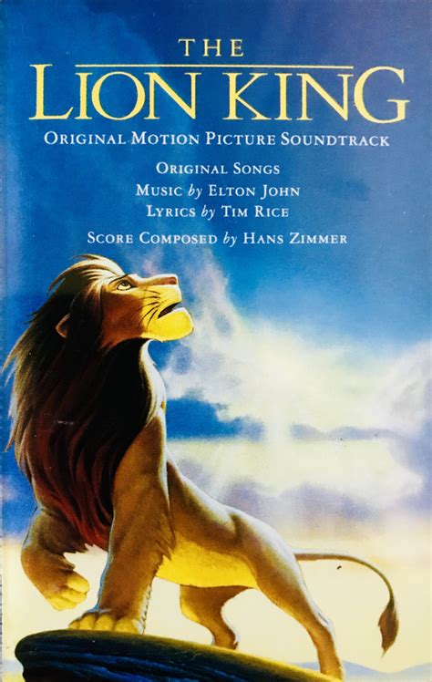 The lion king (original motion picture soundtrack) by Elton John, Tim ...