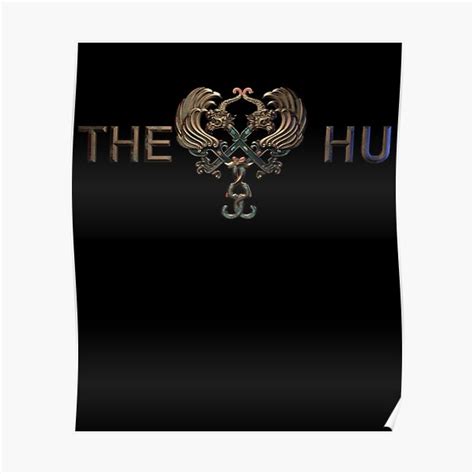 "Logo The hu band rock mongolia art" Poster by CraigJamesArts | Redbubble