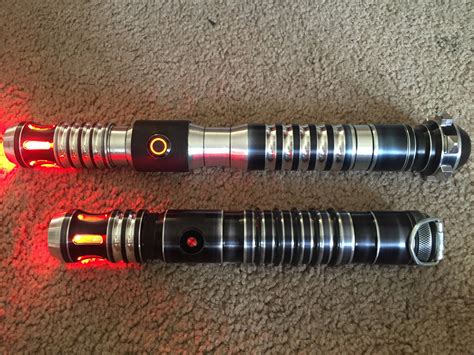 My Two Custom Sabers : lightsabers