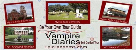 The Vampire Diaries Self-guided Tour of Iconic Filming - Etsy | Vampire ...