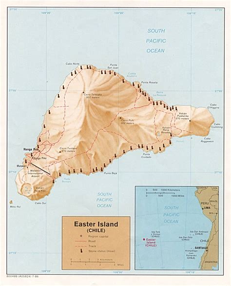 Easter Island Map - Free Printable Maps