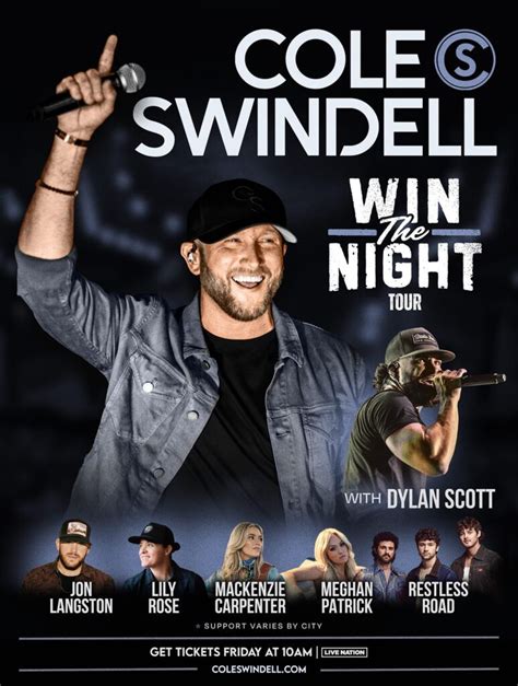 Cole Swindell 2024 Tour Setlist List - Minda Sybilla