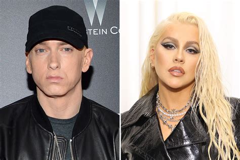 Eminem and Christina Aguilera beef explained | The US Sun