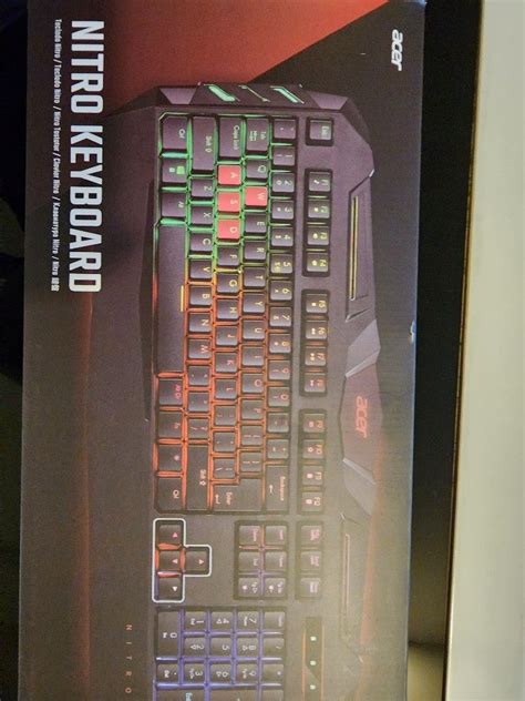 Acer Nitro Gaming Keyboard (Black), Computers & Tech, Parts ...