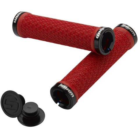 SRAM MTB Grips Lock-On Red, 135 mm | Maciag Offroad