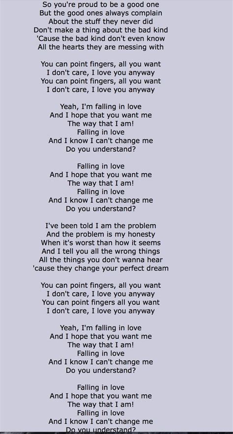 Celebrity Song Lyrics