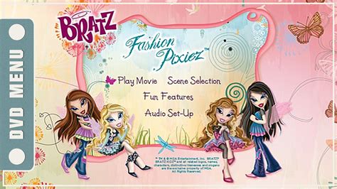 Bratz Fashion Pixiez - DVD Menu