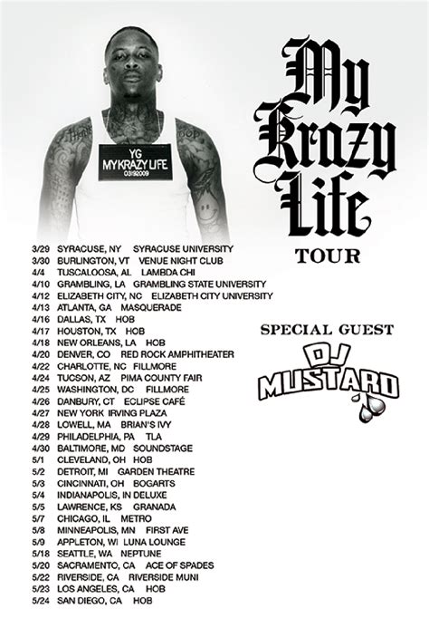 @YG "My Krazy Life" Debut + Documentary & Tour Dates Released | STACKS ...