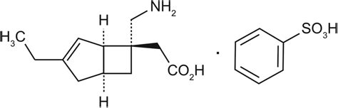 Chemical structure of mirogabalin. | Download Scientific Diagram