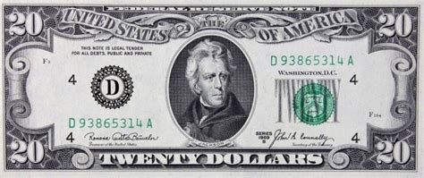 How To Tell If A 1985 $20 Bill Is Real : I noticed that it was ...